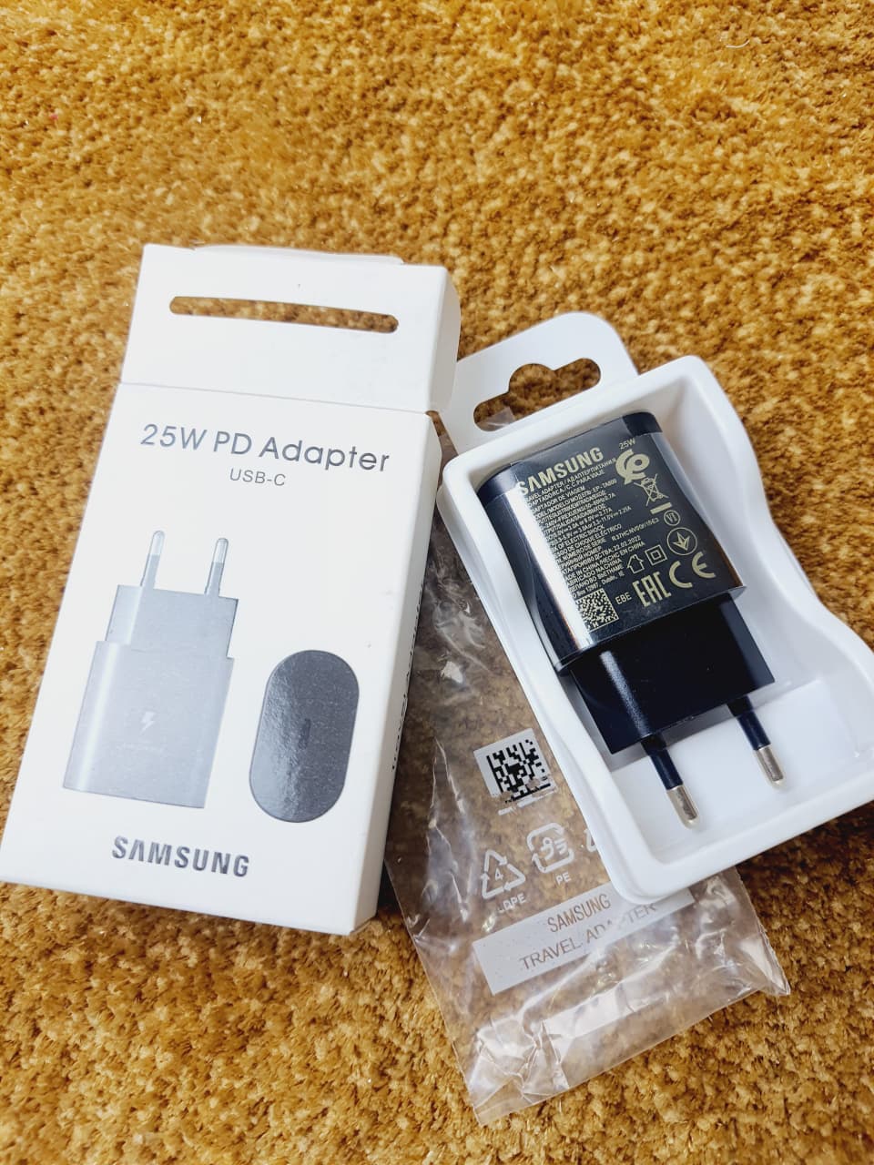 Samsung 2 Pin Fast Charging Travel Adapter (25W)